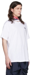 Y/Project White Fila Edition Three Collar T-Shirt