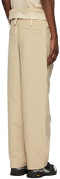 Jacquemus Beige La Montagne 'Le Pantalon Asao' Trousers