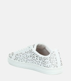 Alaïa Laser-cut leather sneakers