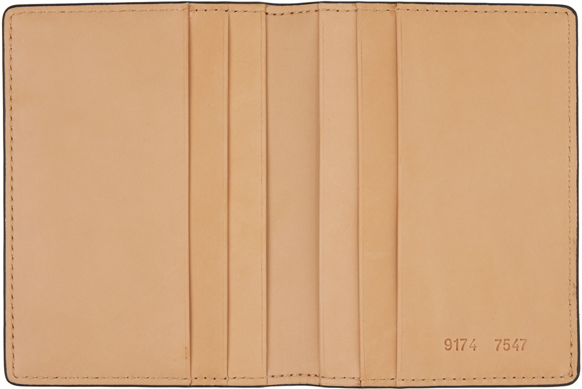 Common Projects Black Leather Card Holder