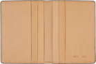 Common Projects Black Leather Card Holder