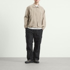 Snow Peak Men's Light Dobby Cloth Harrington Jacket in Greige
