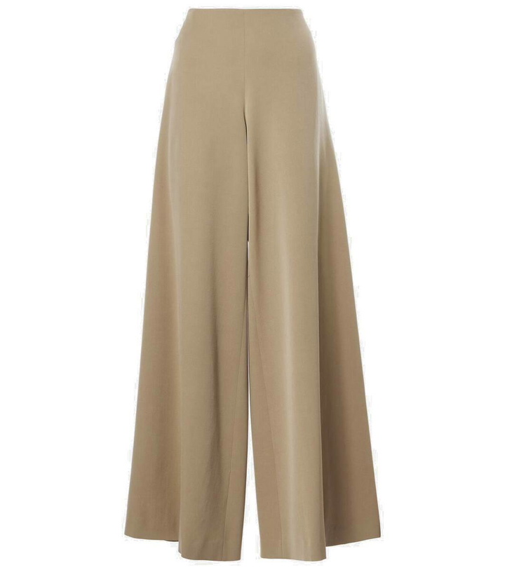 Photo: The Row Dela wool wide-leg pants