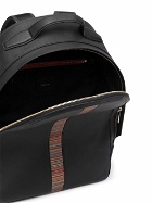 PAUL SMITH - Signature Stripe Leather Backpack