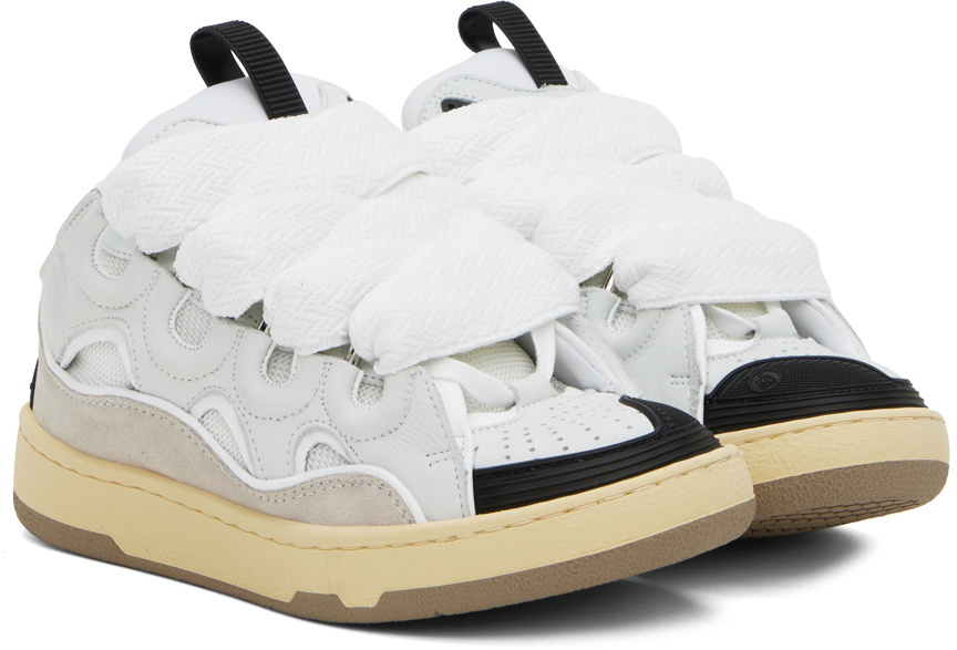 【関税込み】Lanvin ホワイト Curb XL スニーカー Lanvin Curb スニーカー | ホワイト | FARFETCH JP