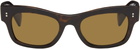 Oliver Peoples Brown Sonia Sunglasses