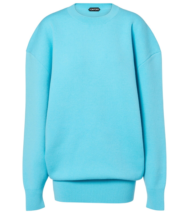 Photo: Tom Ford Wool and cashmere-blend sweatshirt dress