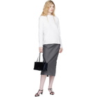 Jil Sander Navy Cage Low-Heel Sandals