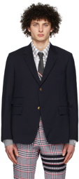 Thom Browne Navy Wool Blazer