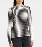 Nili Lotan Susana striped cotton jersey T-shirt