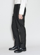 Saint Laurent High-Waisted Faille Pants
