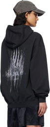 Liza Keane Black 'Tears of Eros' Hoodie
