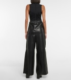 Petar Petrov Gines wide-leg leather sweatpants