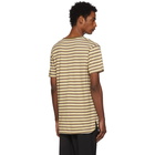 nonnative Beige Striped Dweller T-Shirt