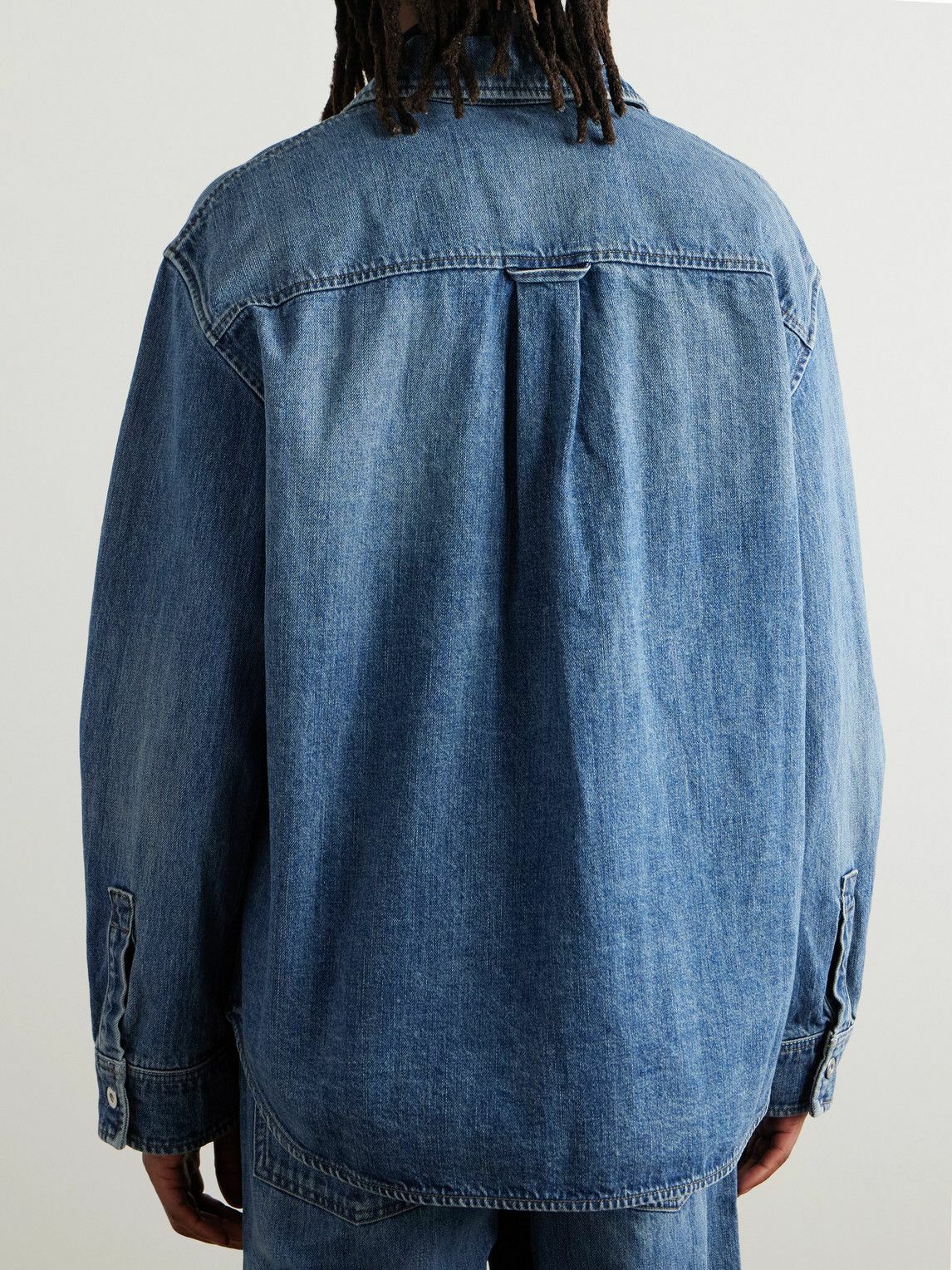 Jil Sander - Washed-Denim Shirt - Blue Jil Sander