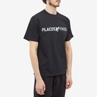 PLACES+FACES Men's Plusta T-Shirt in Black