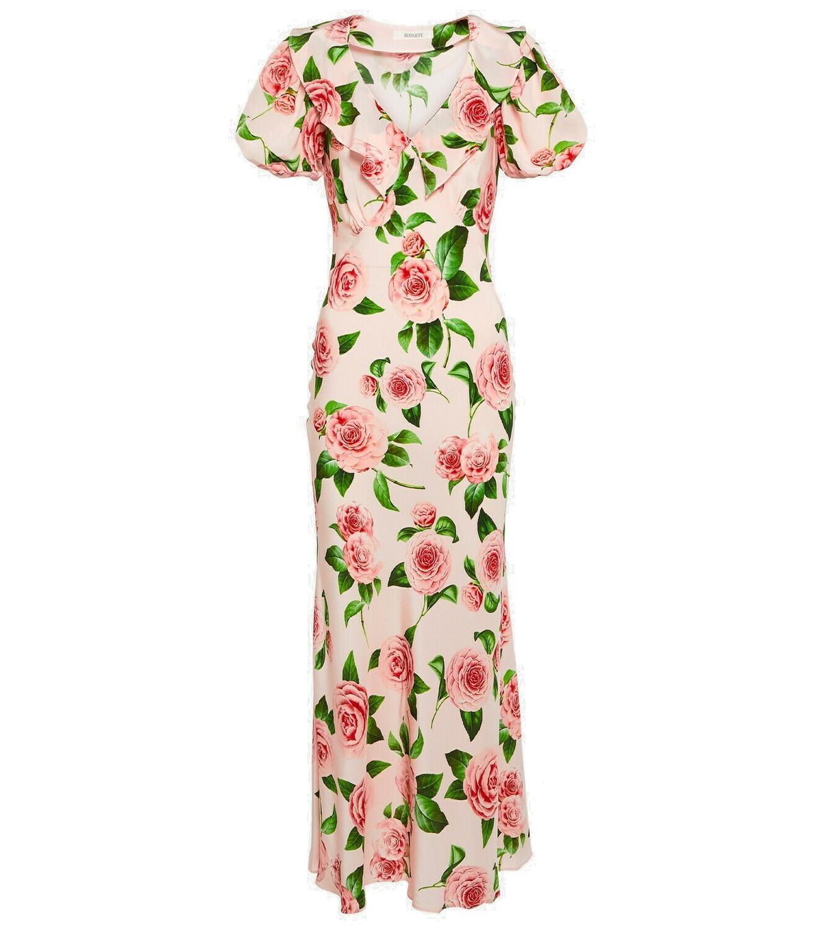 Rodarte Floral silk maxi dress Rodarte