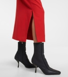 The Row - Romy leather ankle boots