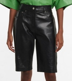 Stand Studio - Harriet leather shorts