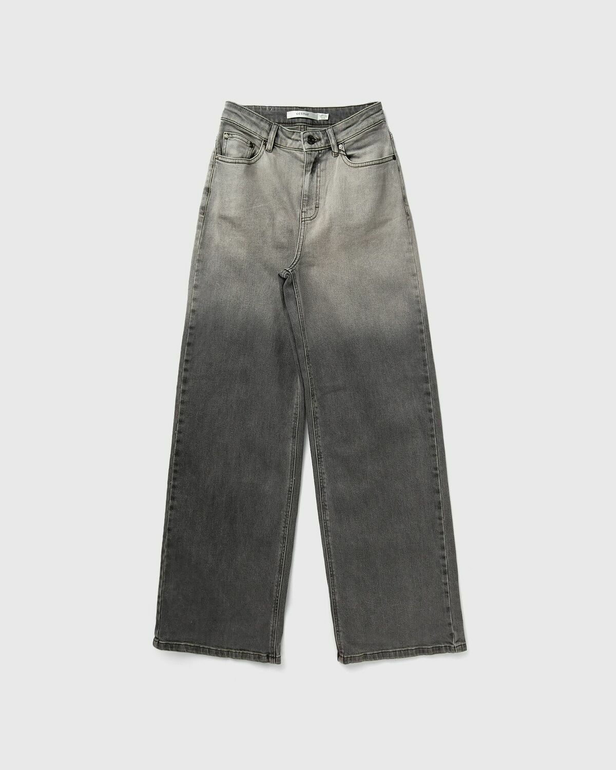 Gestuz Zorellygz Hw Wide Pants Grey Jeans