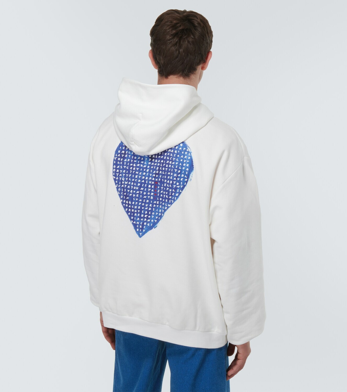 【MARNI】 Printed cotton jersey hoodie Marni Printed cotton jersey hoodie Marni