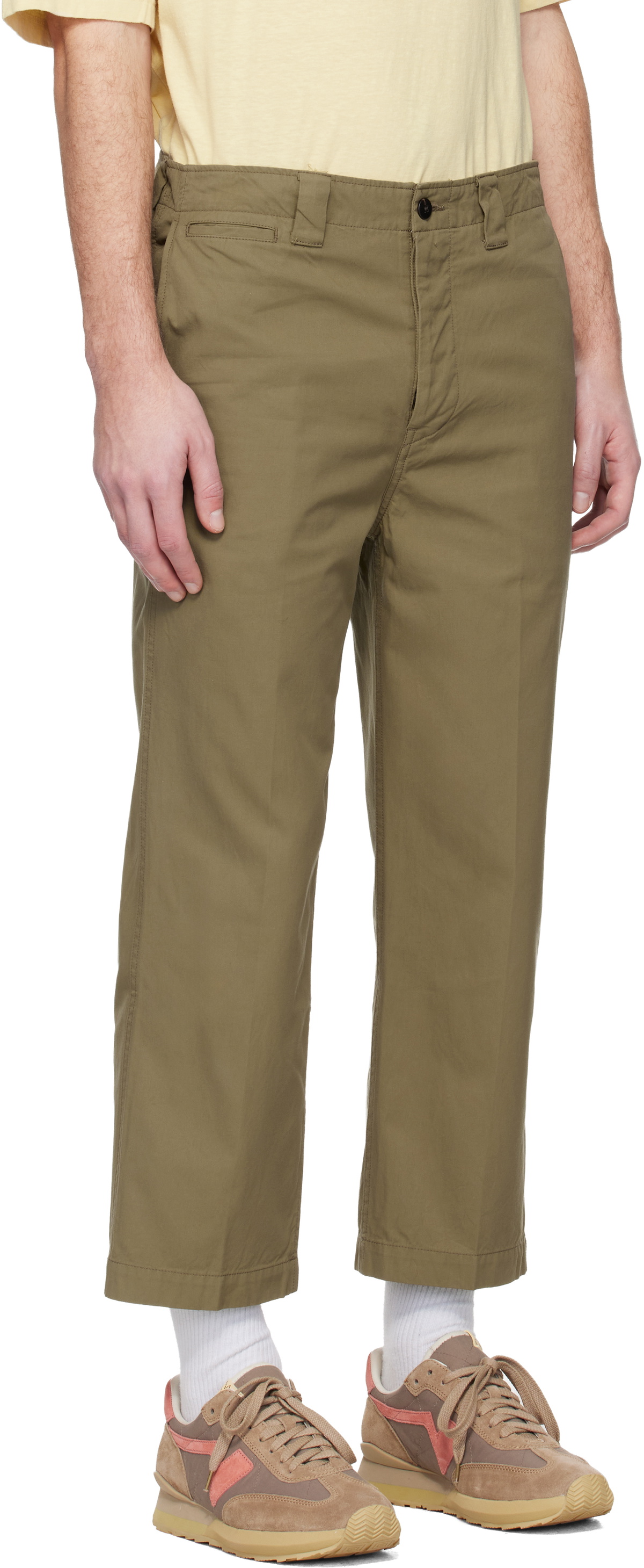 visvim Khaki Leaguers Chino Trousers