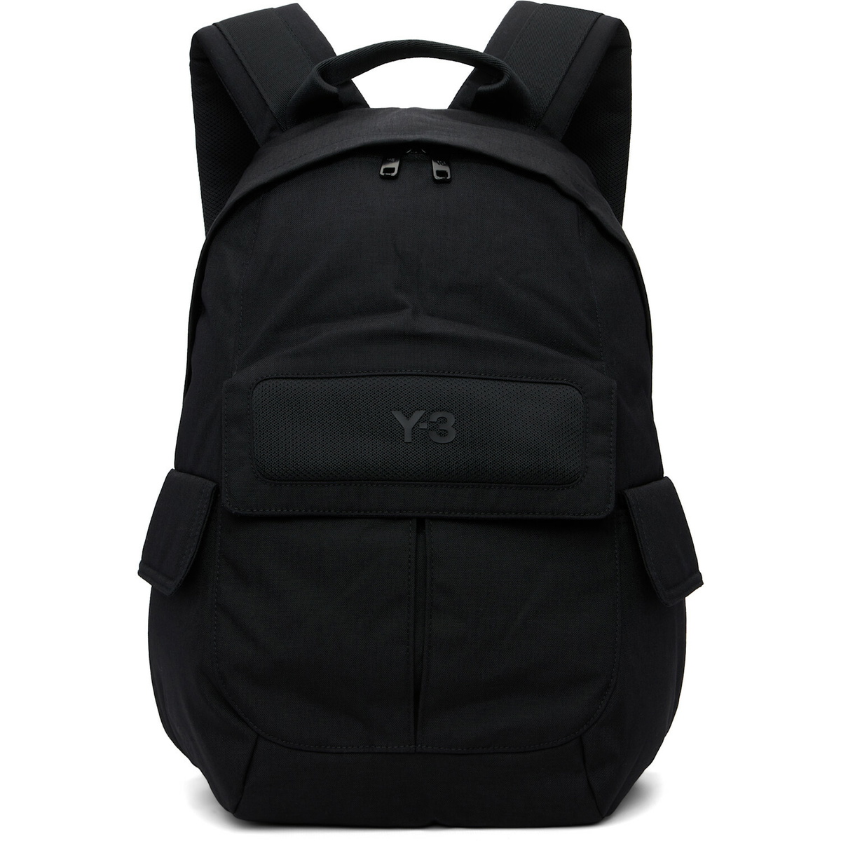 Y-3 Black Small Backpack