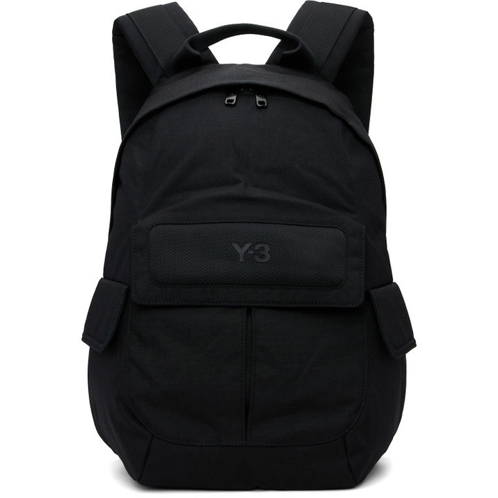 Photo: Y-3 Black Small Backpack