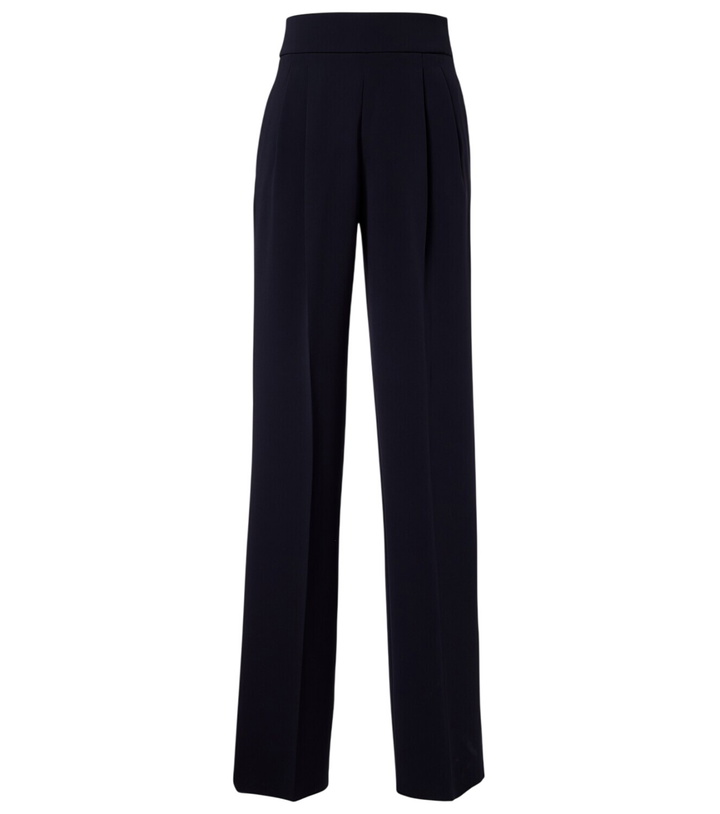 Photo: Max Mara Pleated cady straight pants