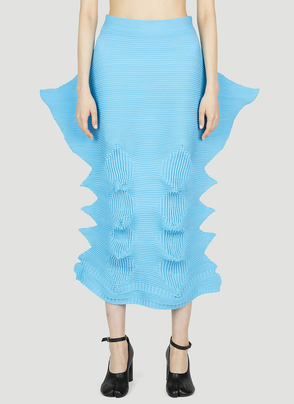 Issey Miyake - Linkage Skirt in Blue Issey Miyake Men