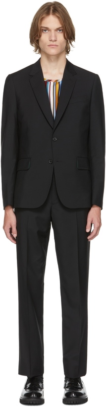 Photo: Paul Smith Black Wool Soho Suit