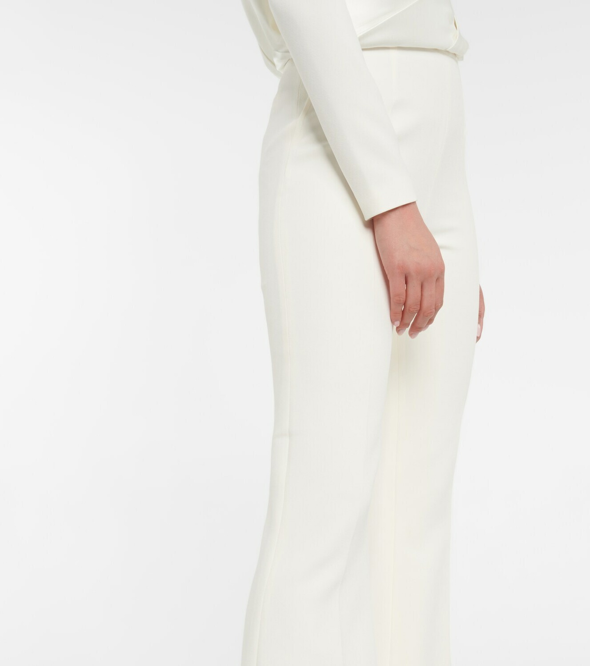 Safiyaa Halluana high-rise flared pants