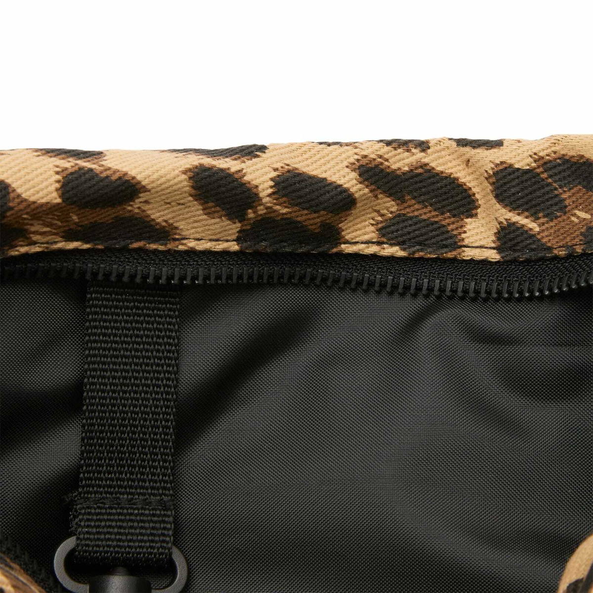 New Era Leopard Canvas Cross-Body Bag in Brown 