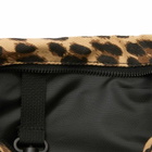 New Era Leopard Canvas Cross-Body Bag in Brown 
