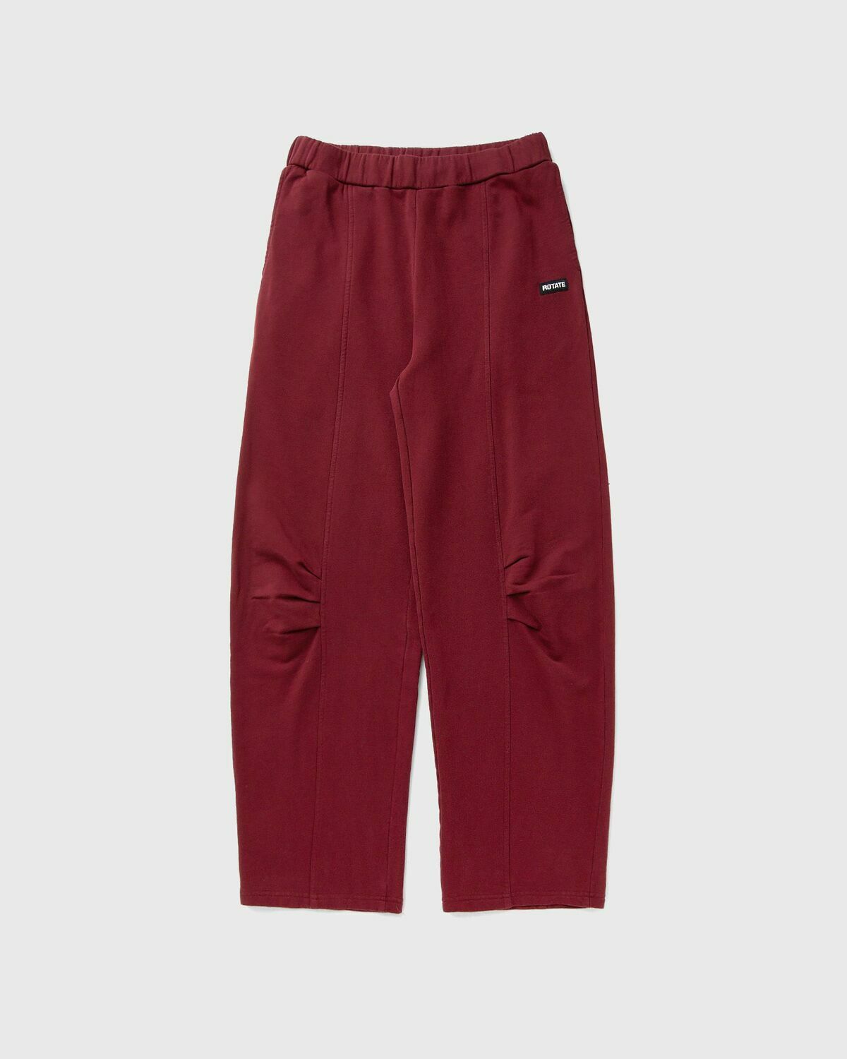 ROTATE Birger Christensen TERRY BACK SWEATPANTS Red Women