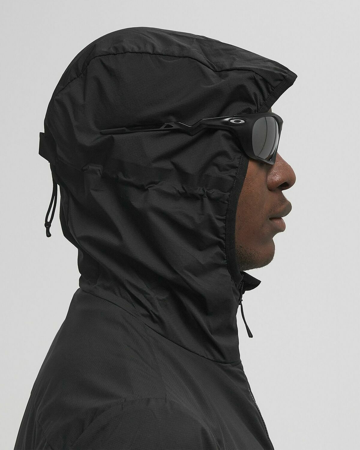 Pas Normal Studios Off-Race Stow Away Jacket Black Mens Windbreaker