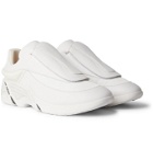 Raf Simons - Antei Rubber-Trimmed Leather Sneakers - White