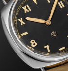 Panerai - Radiomir California Hand-Wound 47mm Stainless Steel and Suede Watch - Black