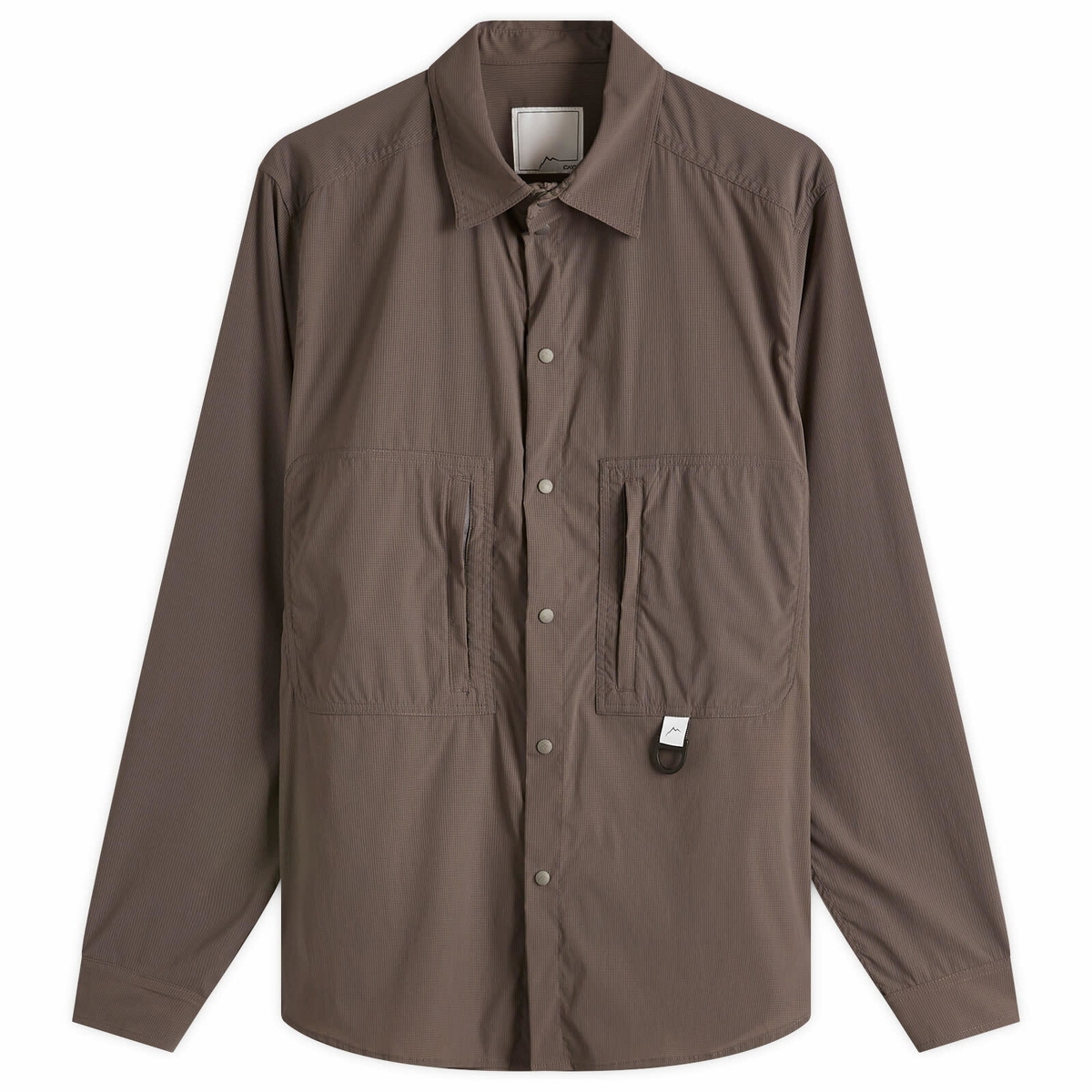 CAYL Men's Alpha Fleece Cardigan in Coffee CAYL CAYL Men's Alpha Fleece Cardigan in Coffee CAYL