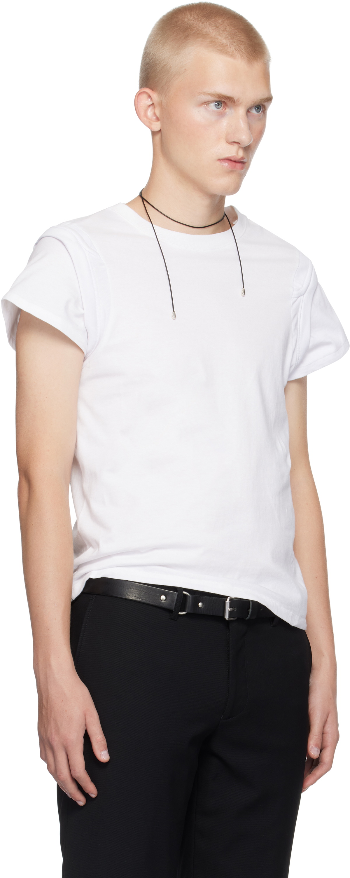 HODAKOVA White Collar T-shirt