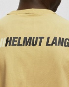 Helmut Lang Slant Tee Yellow - Mens - Shortsleeves