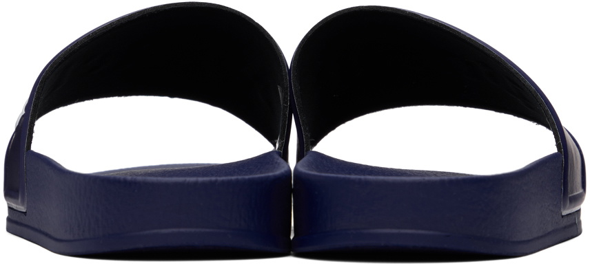 Palm Angels Navy Pool Slides Palm Angels display picture 3