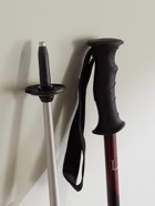 Loro Piana - Rubber and Stainless Steel Ski Poles