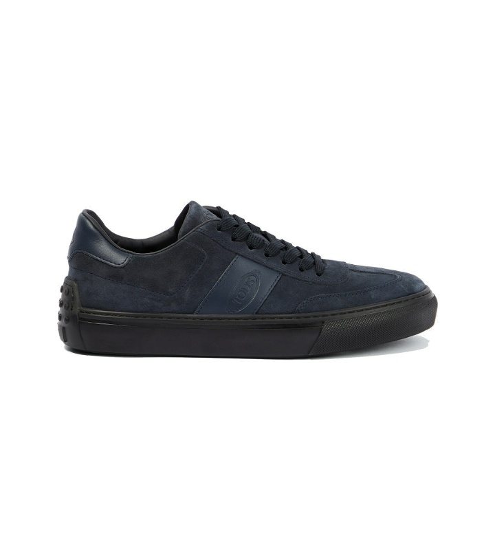 Photo: Tod's - Tabs suede and leather sneakers