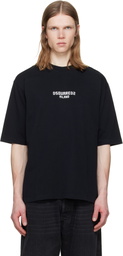 Dsquared2 Black 'Dsquared2 Milano' Loose Fit T-shirt