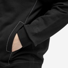 Alexander McQueen Men's Contrast Stitch Zip Hoodie in Black