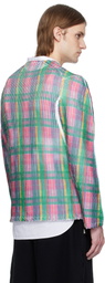 Comme des Garçons Shirt Multicolor Crewneck Sweater