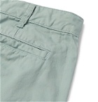 Save Khaki United - Slim-Fit Cotton-Twill Bermuda Shorts - Blue