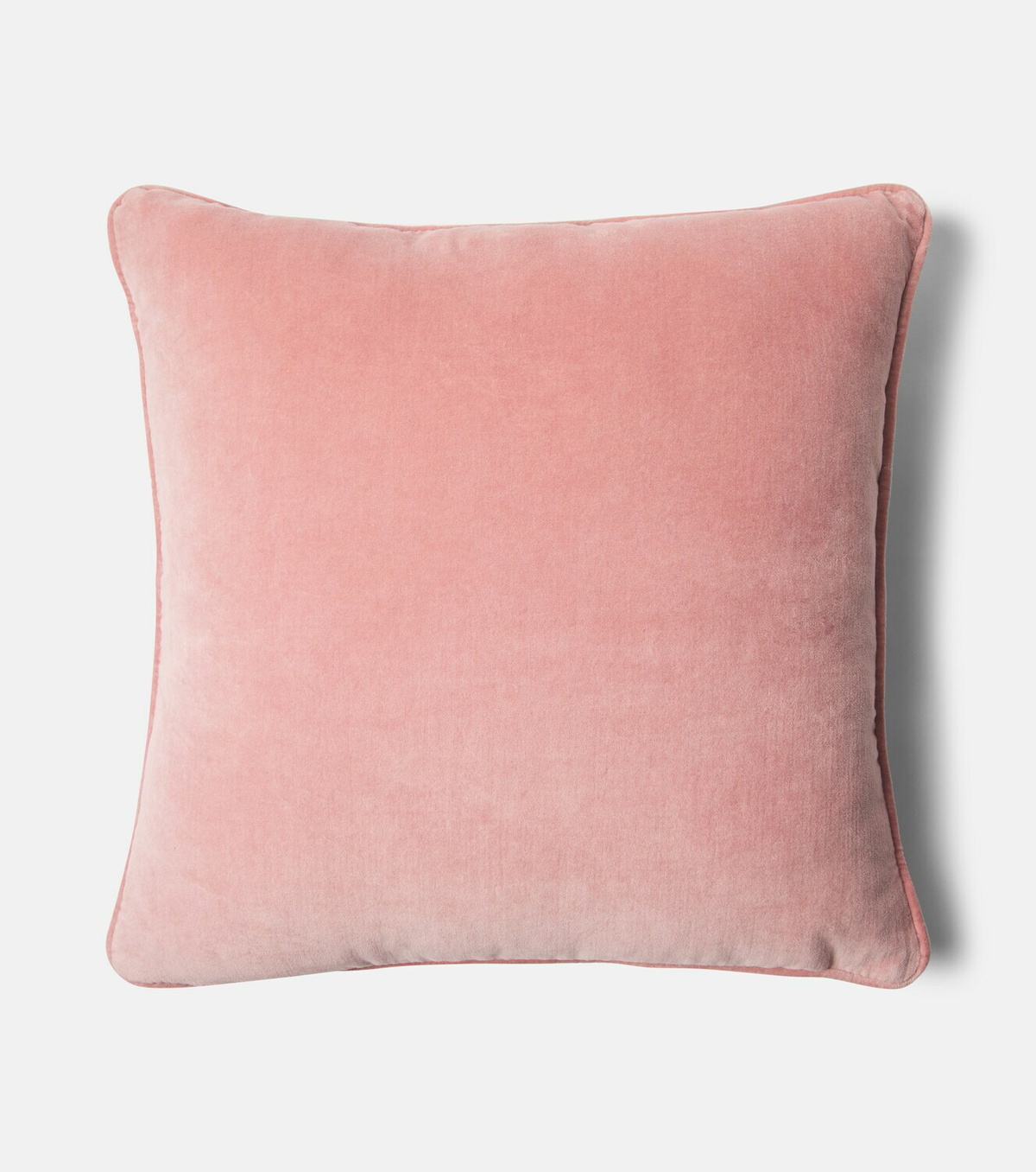 Les-Ottomans Embroidered cotton velvet cushion