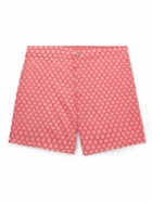 Peter Millar - Bali Sunburst Straight-Leg Mid-Length Printed Swim Shorts - Pink